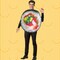 Get Real Sushi Roll Adult Costume Funny Food Tunic Photo Print Halloween Party Outfit